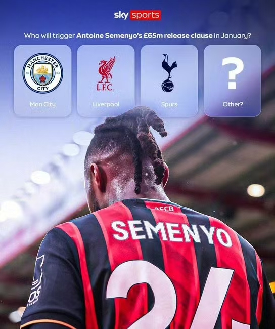 Liverpool, Manchester City og Manchester United i kampen om Semenho